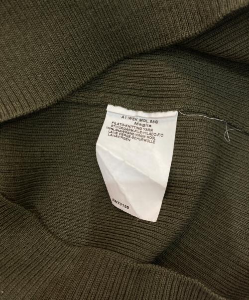 Max Mara WEEK END LINE（マックスマーラ ウイークエンドライン）MAX MARA WEEK END LINE (マックスマーラ ウイークエンドライン) タートルネックニット カーキ サイズ:Mの古着・服飾アイテム