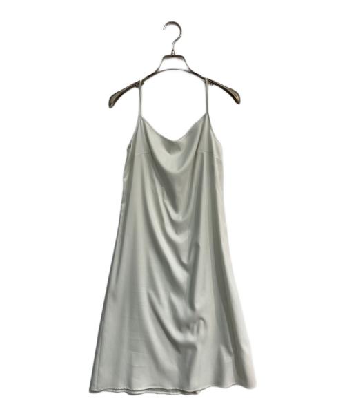 ANAYI（アナイ）ANAYI (アナイ) ドローイングボタニカルボウ ワンピース　24SS　 BUCOL社　102417-14-270 ブルー サイズ:36の古着・服飾アイテム