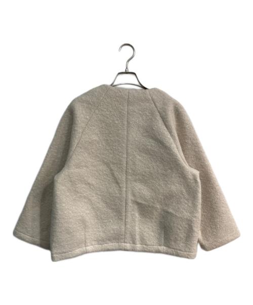 MAGLIA STELLA（マリアステラ）MAGLIA STELLA (マリアステラ) ウールレットアウタージャージ ベージュ サイズ:38 未使用品の古着・服飾アイテム