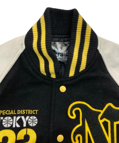 NITRAID（ナイトレイド）NITRAID (ナイトレイド) ANTI BABYLON スタジャン ブラック×イエロー サイズ:Mの古着・服飾アイテム