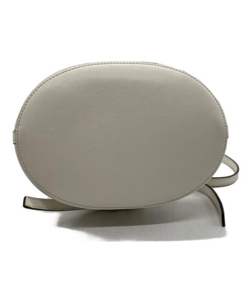 MIU MIU（ミュウミュウ）MIU MIU (ミュウミュウ) 巾着 クリア バッグ ホワイトの古着・服飾アイテム