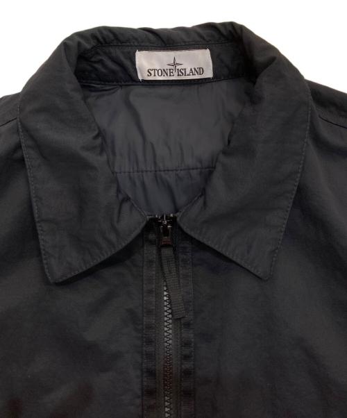 STONE ISLAND（ストーンアイランド）STONE ISLAND (ストーンアイランド) Light Outerwear Jacket ブラック サイズ:Lの古着・服飾アイテム