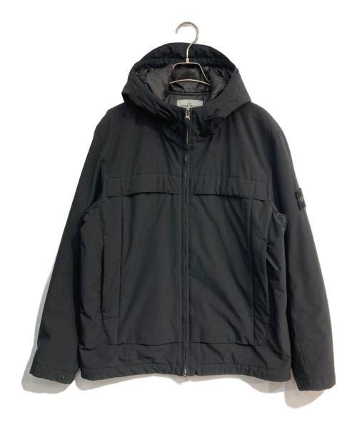STONE ISLAND（ストーンアイランド）STONE ISLAND (ストーンアイランド) Hooded Primaloft Puffer Jacket ブラック サイズ:Lの古着・服飾アイテム