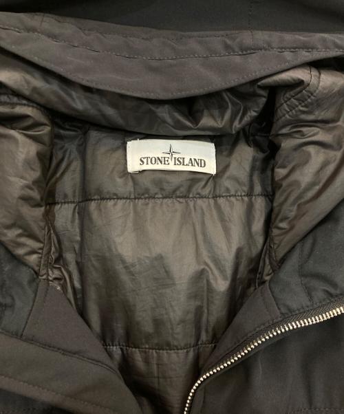 STONE ISLAND（ストーンアイランド）STONE ISLAND (ストーンアイランド) Hooded Primaloft Puffer Jacket ブラック サイズ:Lの古着・服飾アイテム