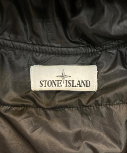 STONE ISLAND（ストーンアイランド）STONE ISLAND (ストーンアイランド) Hooded Primaloft Puffer Jacket ブラック サイズ:Lの古着・服飾アイテム