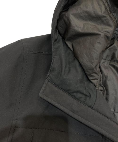 STONE ISLAND（ストーンアイランド）STONE ISLAND (ストーンアイランド) Hooded Primaloft Puffer Jacket ブラック サイズ:Lの古着・服飾アイテム