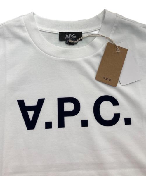 A.P.C.（アーペーセー）A.P.C. (アーペーセー) STANDARD GRAND VPC Tシャツ　25082-1-97881 ホワイト サイズ:S 未使用品の古着・服飾アイテム