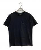 A.P.C.アーペーセー）の古着「刺繍入りポケットTシャツ　25082-1-92703」｜ブラック