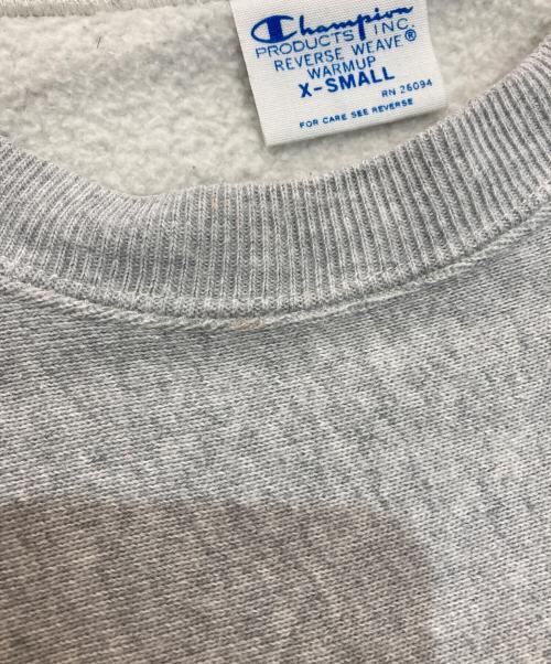 Champion（チャンピオン）Champion (チャンピオン) リバースウィーブスウェット　BEAMS BOY別注　CWSS013 グレー サイズ:XSの古着・服飾アイテム