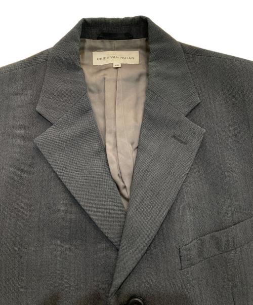 DRIES VAN NOTEN（ドリスヴァンノッテン）DRIES VAN NOTEN (ドリスヴァンノッテン) 3Bテーラードジャケット　ライカ期 グレー サイズ:46の古着・服飾アイテム