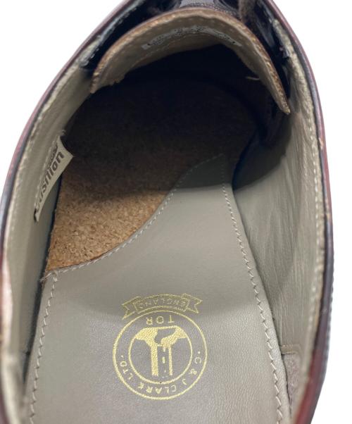 CLARKS（クラークス）CLARKS (クラークス) レースアップブーツ ブラウン サイズ:UK8の古着・服飾アイテム