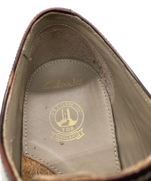 CLARKS（クラークス）CLARKS (クラークス) レースアップブーツ ブラウン サイズ:UK8の古着・服飾アイテム