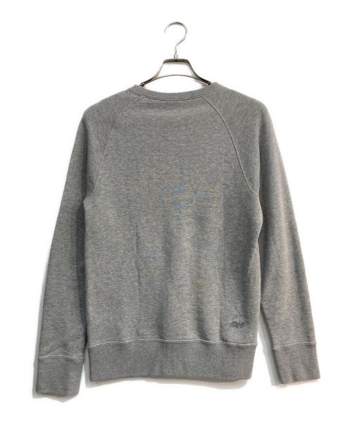 LOOPWHEELER（ループウィラー）LOOPWHEELER (ループウィラー) 前Vスウェット グレー サイズ:Sの古着・服飾アイテム