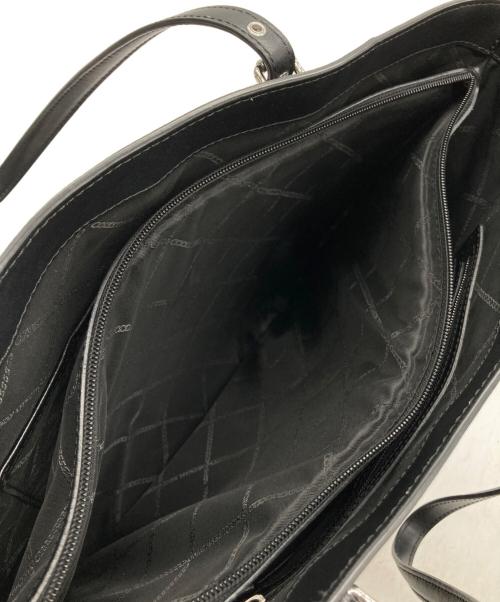 MICHAEL KORS（マイケル・コース）MICHAEL KORS (マイケルコース) トートバッグ　30F8SV6T4V ブラック サイズ:-の古着・服飾アイテム