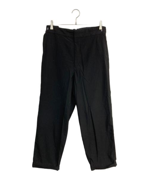 everyone（エブリワン）everyone (エブリワン) wool adjustable slacks ブラック サイズ:Lの古着・服飾アイテム