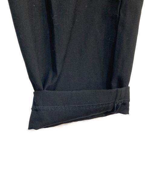 everyone（エブリワン）everyone (エブリワン) wool adjustable slacks ブラック サイズ:Lの古着・服飾アイテム