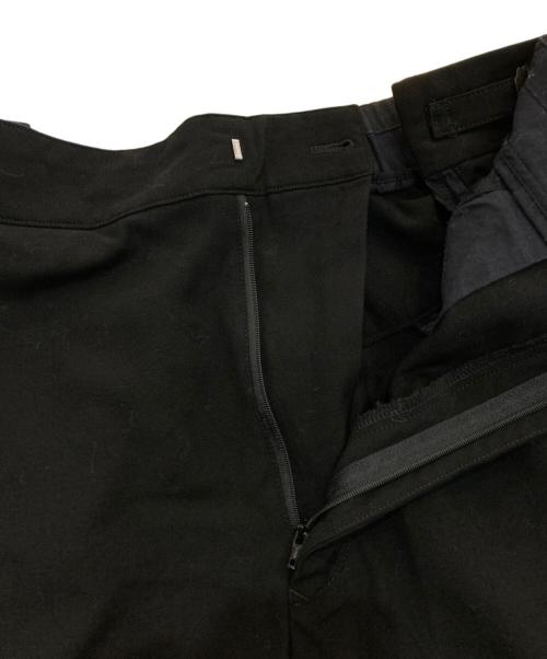 everyone（エブリワン）everyone (エブリワン) wool adjustable slacks ブラック サイズ:Lの古着・服飾アイテム