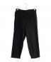 everyone（エブリワン）の古着「wool adjustable slacks」｜ブラック