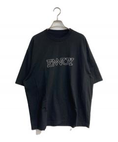 中古・古着通販】ENNOY (エンノイ) Electric Logo EMB T-Shirt