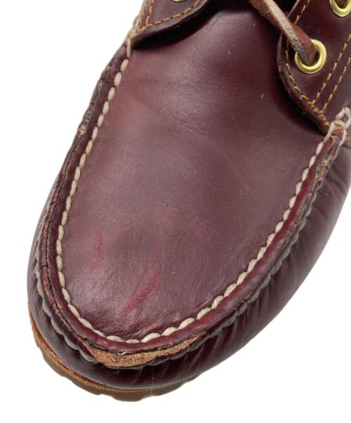 Timberland（ティンバーランド）Timberland (ティンバーランド) AUTHENTIC HANDSEWN BOAT SHOE　050009 648 バーガンディー サイズ:25cmの古着・服飾アイテム