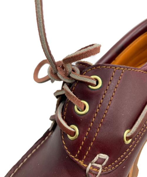 Timberland（ティンバーランド）Timberland (ティンバーランド) AUTHENTIC HANDSEWN BOAT SHOE　050009 648 バーガンディー サイズ:25cmの古着・服飾アイテム