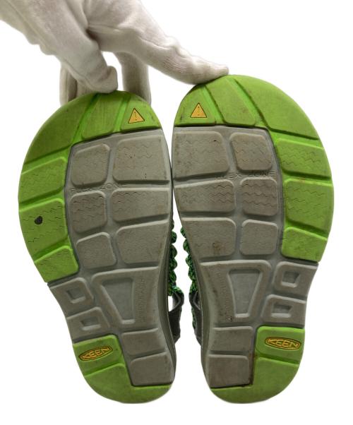 KEEN（キーン）KEEN (キーン) ユニークサンダル グリーン サイズ:23.5cmの古着・服飾アイテム