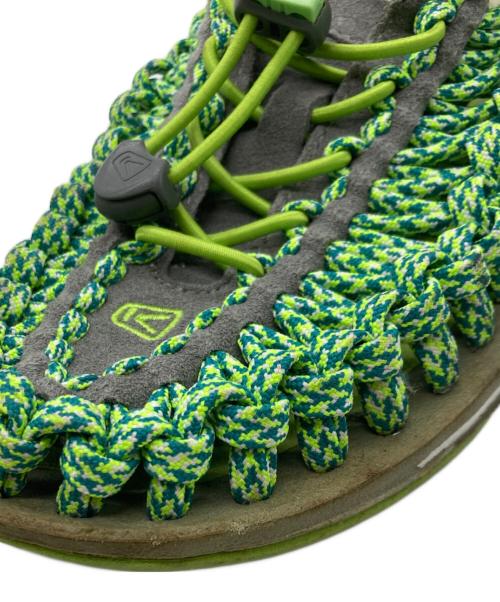 KEEN（キーン）KEEN (キーン) ユニークサンダル グリーン サイズ:23.5cmの古着・服飾アイテム