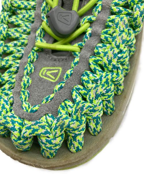 KEEN（キーン）KEEN (キーン) ユニークサンダル グリーン サイズ:23.5cmの古着・服飾アイテム