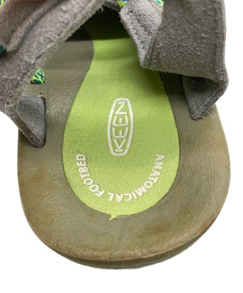KEEN（キーン）KEEN (キーン) ユニークサンダル グリーン サイズ:23.5cmの古着・服飾アイテム