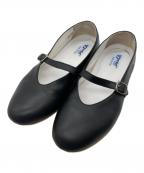 ANNIELアニエル）の古着「ワンストラップシューズ」｜ブラック