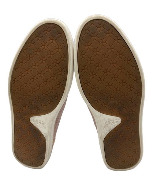 UGG（アグ）UGG (アグ) Adley Perfローカットスニーカー ピンク サイズ:25cmの古着・服飾アイテム