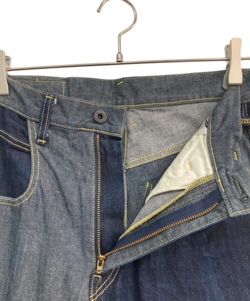 KAPITAL（キャピタル）KAPITAL (キャピタル) もったいないデニム　EK-682　牛乳パックラベル インディゴ サイズ:Mの古着・服飾アイテム