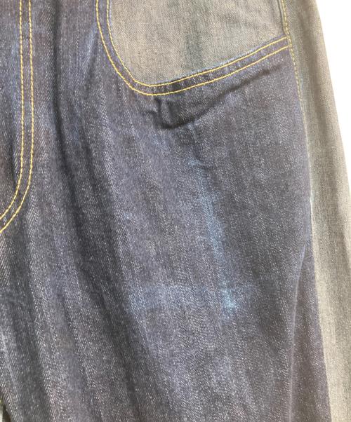 KAPITAL（キャピタル）KAPITAL (キャピタル) もったいないデニム　EK-682　牛乳パックラベル インディゴ サイズ:Mの古着・服飾アイテム