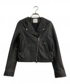 UNITED TOKYOユナイテッドトーキョー）の古着「ダブルライダースジャケット」｜ブラック