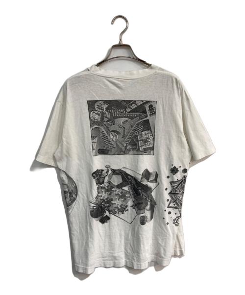 SoF Tee（ソフ ティー）SoF Tee (ソフ ティー) プリントTシャツ ホワイト サイズ:Mの古着・服飾アイテム