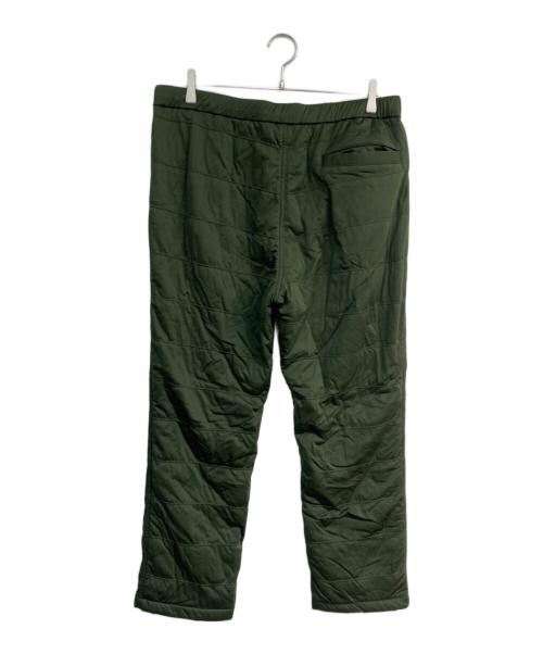 Snow peak（スノーピーク）Snow peak (スノーピーク) WIND AND SEA (ウィンダンシー) フレキシブルインサレーションパンツ グリーン サイズ:Lの古着・服飾アイテム