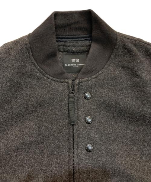 UNIQLO（ユニクロ）UNIQLO (ユニクロ) Engineered Garments (エンジニアードガーメンツ) PUFFTECH SHORT BLOUSON　海外限定　311-467597 グレー サイズ:Lの古着・服飾アイテム