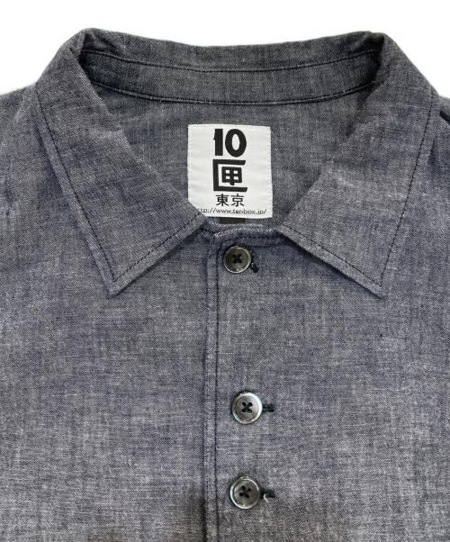 TENBOX（テンボックス）TENBOX (テンボックス) DRUG DEALER SHIRT ネイビー サイズ:Lの古着・服飾アイテム
