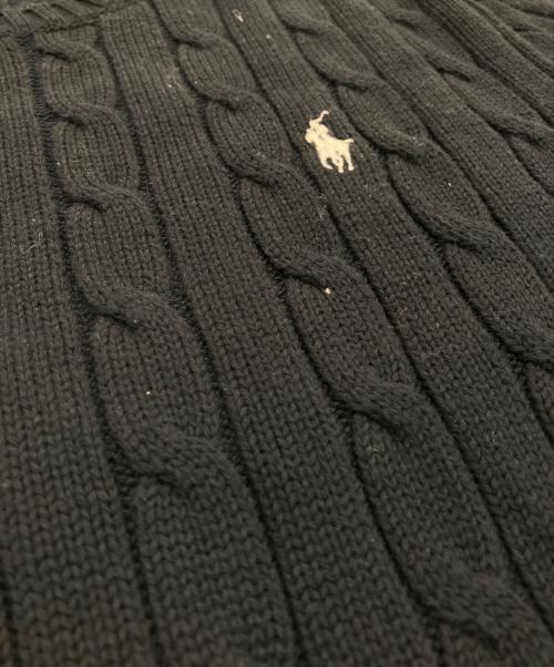 POLO RALPH LAUREN（ポロ・ラルフローレン）POLO RALPH LAUREN (ポロ・ラルフローレン) 長袖ニット　IT0394310963 ブラック サイズ:Lの古着・服飾アイテム