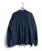 RHC Ron Hermanアールエイチシー ロンハーマン）の古着「ギャザーブラウス　3510700407」｜ネイビー