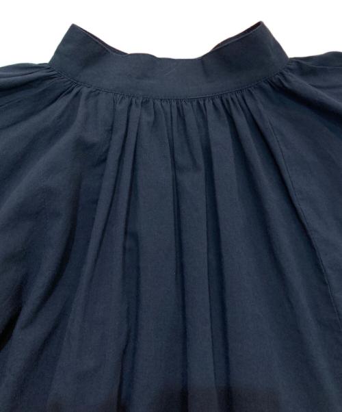 RHC Ron Herman（アールエイチシー ロンハーマン）RHC Ron Herman (アールエイチシー ロンハーマン) ギャザーブラウス　3510700407 ネイビー サイズ:Freeの古着・服飾アイテム