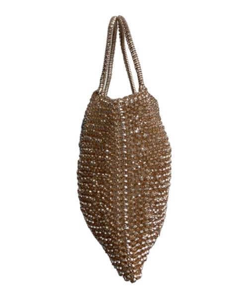 ANTEPRIMA（アンテプリマ）ANTEPRIMA (アンテプリマ) リボンワイヤーハンドバッグ ベージュの古着・服飾アイテム