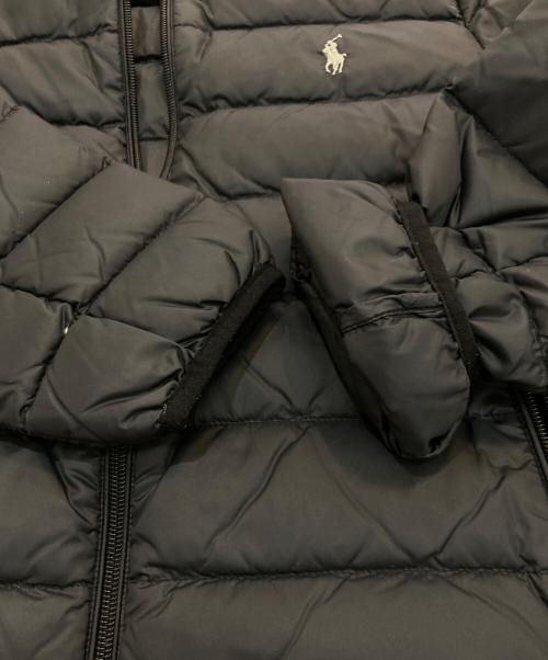 POLO RALPH LAUREN（ポロ・ラルフローレン）POLO RALPH LAUREN (ポロ・ラルフローレン) ダウンジャケット ブラック サイズ:Mの古着・服飾アイテム