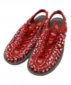 KEENキーン）の古着「UNEEKサンダル」｜レッド