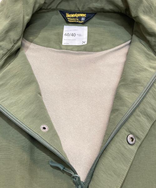 BLUCO WORK GARMENT（ブルコ ワーク ガーメント）BLUCO WORK GARMENT (ブルコ ワーク ガーメント) 60/40 コーチジャケット グリーン サイズ:XXLの古着・服飾アイテム