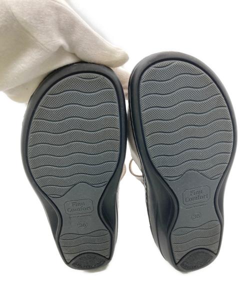 Finn Comfort（フィンコンフォート）Finn Comfort (フィンコンフォート) ストラップサンダル グレー サイズ:36の古着・服飾アイテム