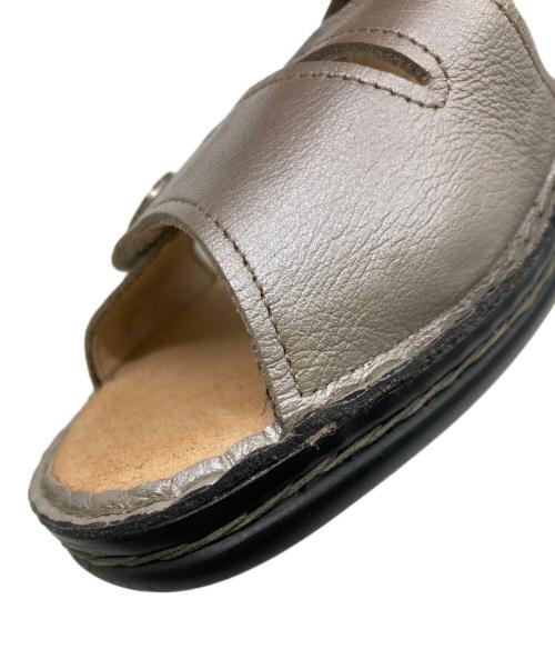 Finn Comfort（フィンコンフォート）Finn Comfort (フィンコンフォート) ストラップサンダル グレー サイズ:36の古着・服飾アイテム