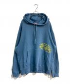 DIESELディーゼル）の古着「Hooded Sweatshirt　A11074」｜ブルー