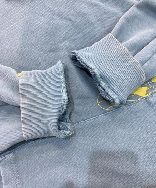 DIESEL（ディーゼル）DIESEL (ディーゼル) Hooded Sweatshirt　A11074 ブルー サイズ:XXLの古着・服飾アイテム