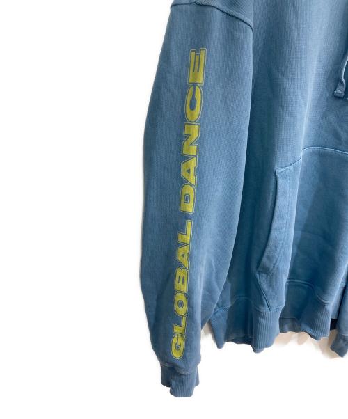 DIESEL（ディーゼル）DIESEL (ディーゼル) Hooded Sweatshirt　A11074 ブルー サイズ:XXLの古着・服飾アイテム